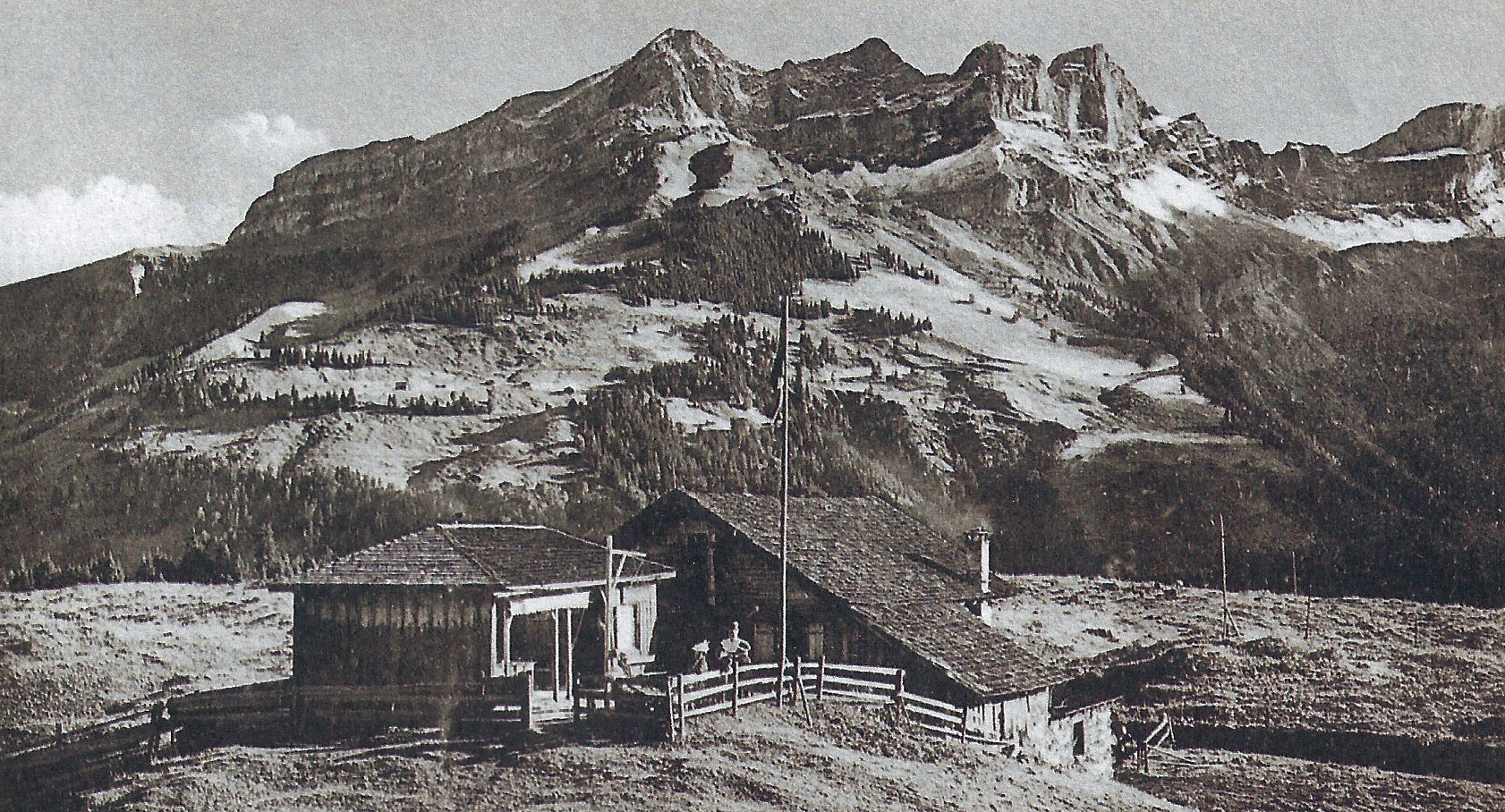 Die Gerschnialp um ca. 1900