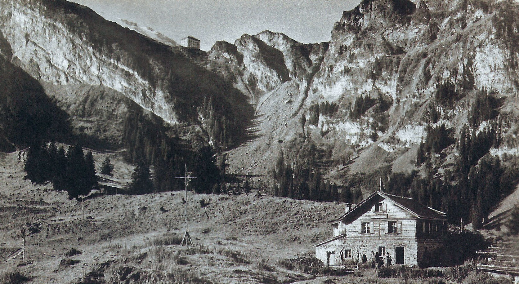 Die Gerschnialp um ca. 1920